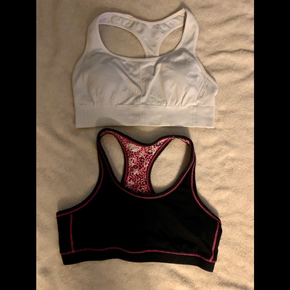 Girls sports bras